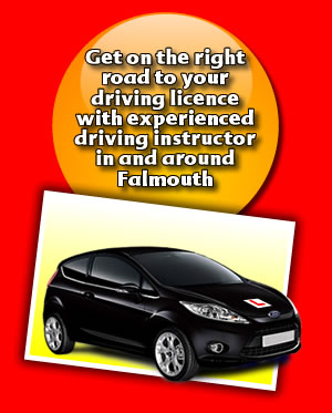get driving lessons Falmouth with Bruce Ashley Driving School